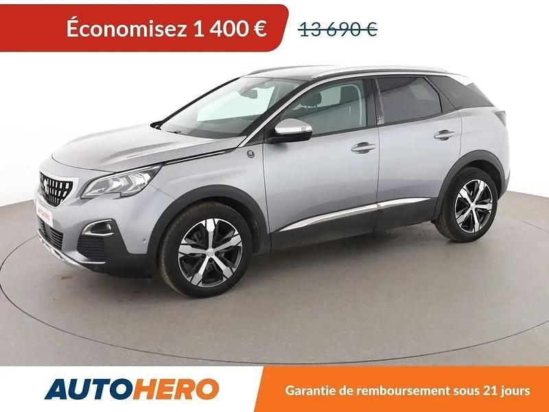 Gris Occasion 2019 Peugeot 3008 Crossway SUV | 12 290 € (Super prix) - Image 1/2