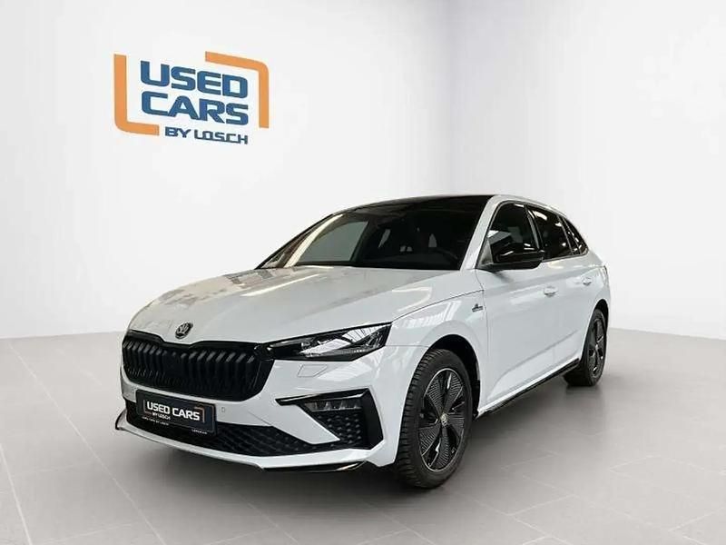 Blanc Utilisé 2024 Skoda Scala Monte Carlo Citadine | 24 605 € (Prix juste) - Image 1/4