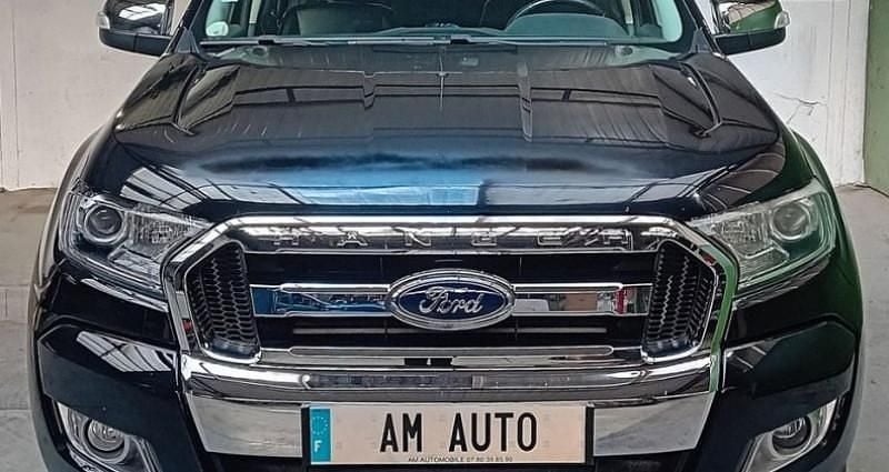 Noir Utilisé 2018 Ford Ranger Limited Pick-up | 24 990 € (Prix assez cher) - Image 1/4