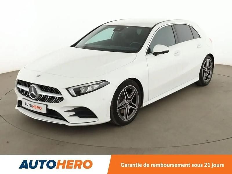 Blanc Occasion 2018 Mercedes A180 AMG line Berline | 21 590 € (Prix juste) - Image 1/2