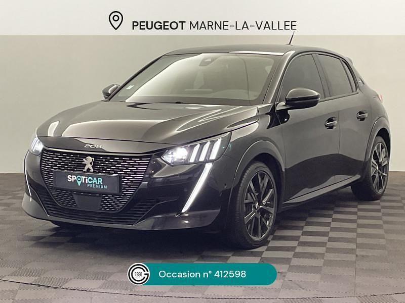 Noir Utilisé 2021 Peugeot 208 Business-Line Citadine | 15 980 € (Prix assez cher) - Image 1/4