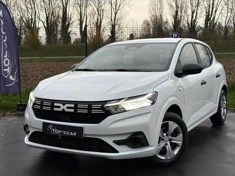 Blanc Utilisé 2024 Dacia Sandero Expression Citadine | 9 990 € (Super prix) - Image 1/4