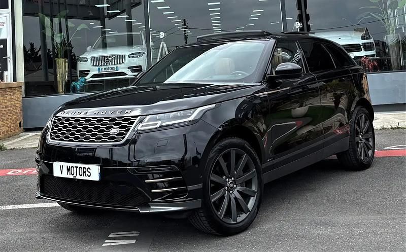 Noir Utilisé 2019 Land Rover Range Rover Velar R-Dynamic SUV | 49 990 € (Prix juste) - Image 1/4