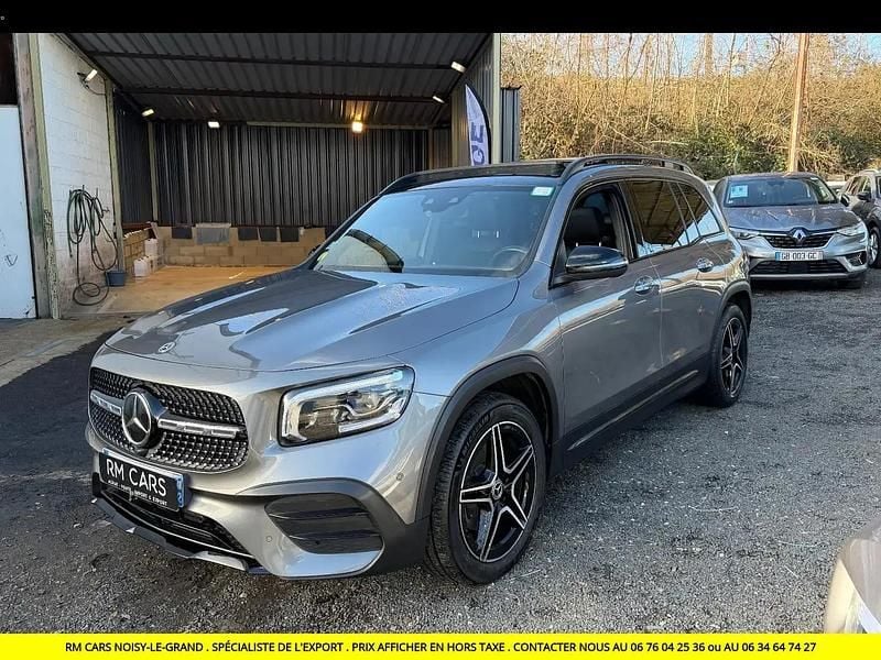Gris Occasion 2022 Mercedes GLB200 AMG line SUV | 28 990 € (Super prix) - Image 1/4
