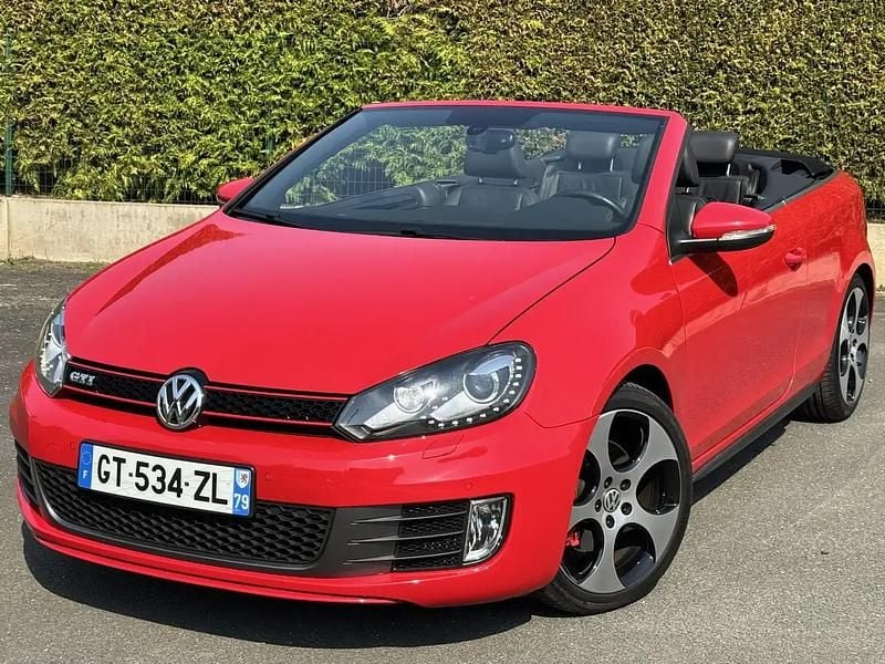Rouge Utilisé 2012 VW Golf Cabriolet GTI Cabriolet | 17 000 € - Image 1/4