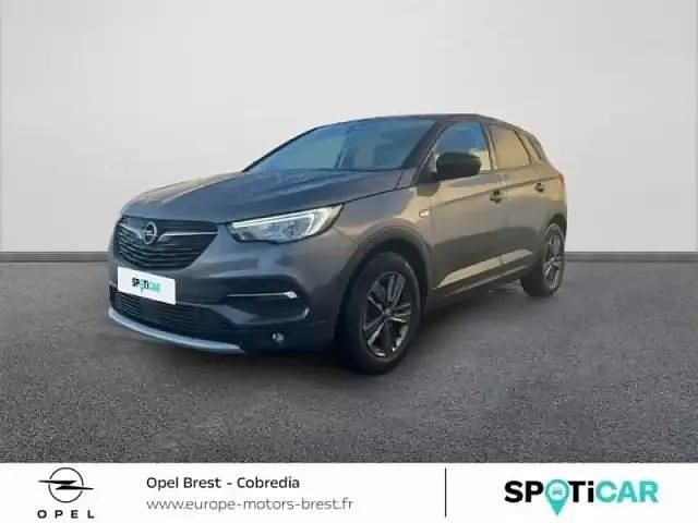 Gris pierre de lune Occasion 2021 Opel Grandland X SUV | 19 990 € (Super prix) - Image 1/4