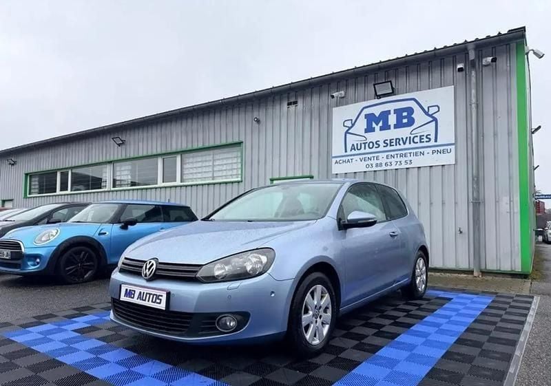 Bleu Occasion 2010 VW Golf VI Citadine | 6 990 € (Prix juste) - Image 1/4