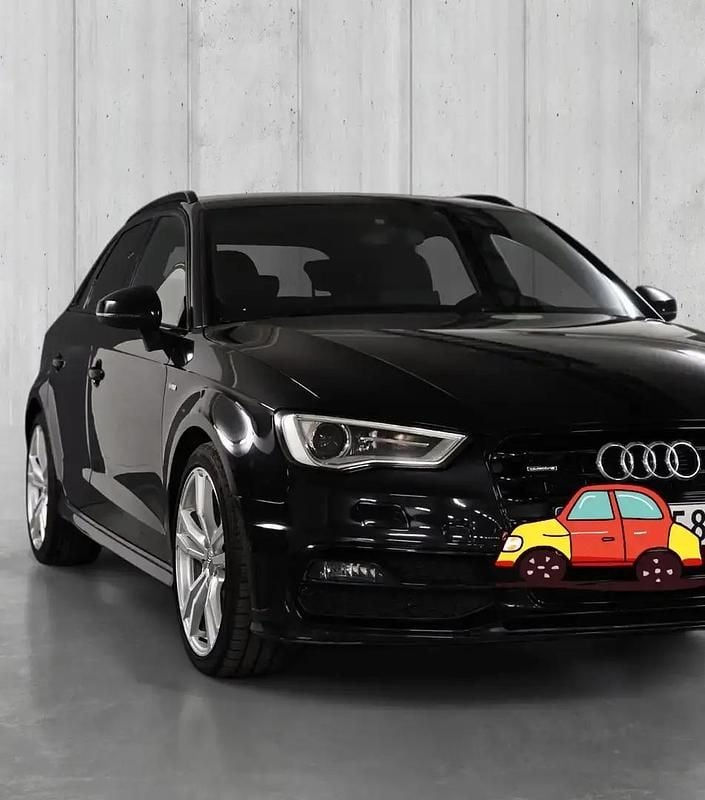 Noir Occasion 2014 Audi A3 Business Berline | 11 958 € - Image 1/4