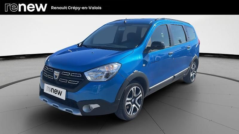 Bleu Utilisé 2021 Dacia Lodgy Monospace | 15 490 € (Prix juste) - Image 1/4