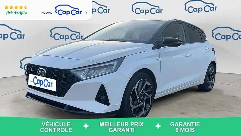 Blanc Occasion 2023 Hyundai i20 Citadine | 14 590 € (Bon prix) - Image 1/4