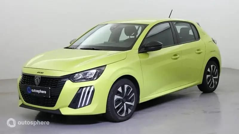 Jaune Utilisé 2024 Peugeot 208 Active Citadine | 16 499 € (Prix juste) - Image 1/4