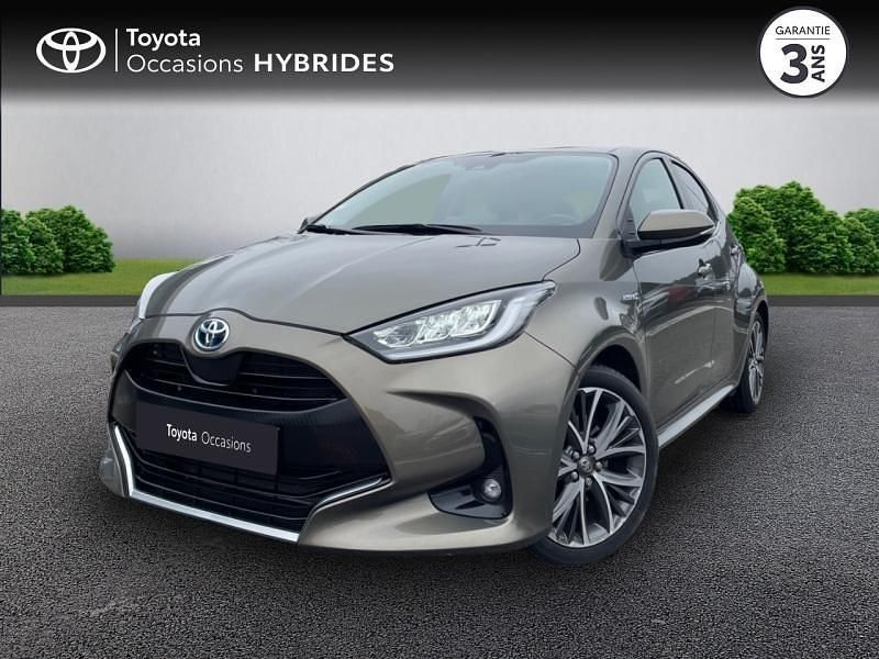 Bronze impérial (m) Occasion 2020 Toyota Yaris Hybrid Berline | 18 490 € (Prix juste) - Image 1/4