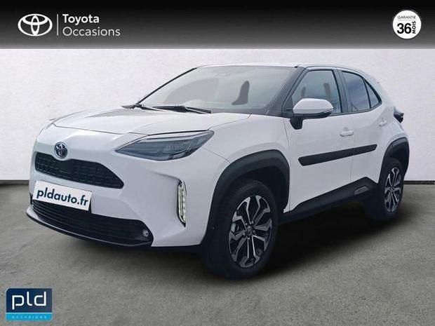 Blanc Utilisé 2022 Toyota Yaris Hybrid Design | 21 990 € (Prix juste) - Image 1/4