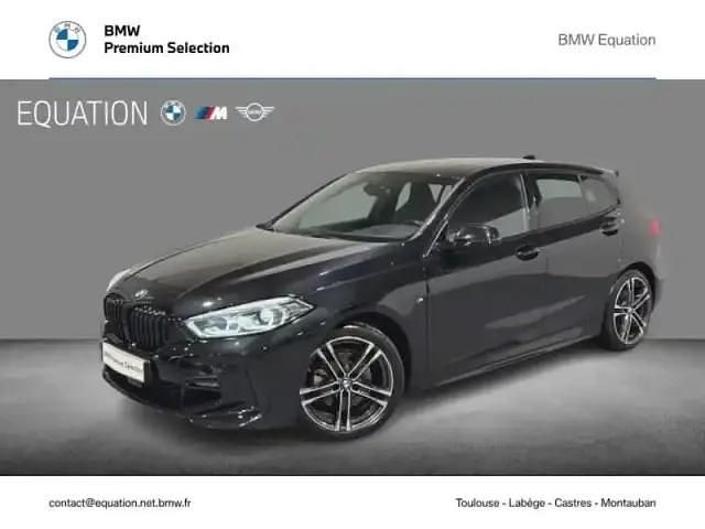 Occasion BMW 118 M Sport 152 ch (111 kW) 2022 Saphirschwarz métallisé Citadine