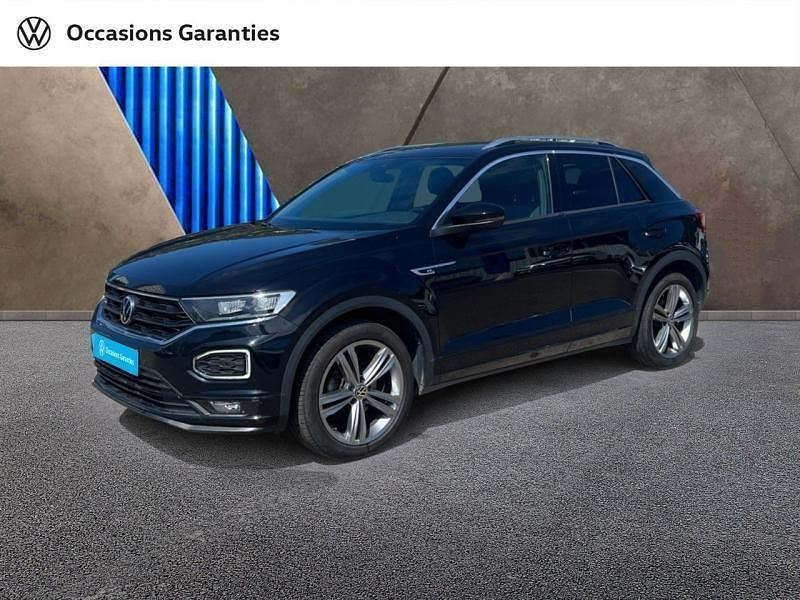 Noir intense nacrée Utilisé 2021 VW T-Roc R-line SUV | 27 900 € (Prix juste) - Image 1/4