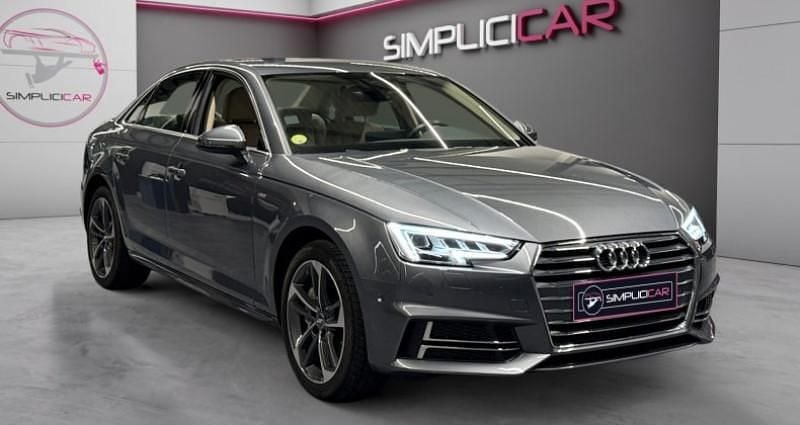 Occasion Audi A4 Design 190 ch (139 kW) 2017 Gris Berline