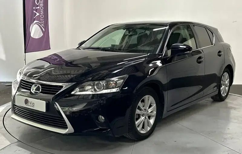 Noir Utilisé 2014 Lexus CT200h Berline | 12 490 € - Image 1/4