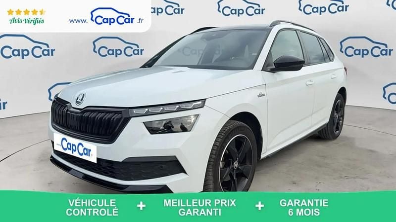 Blanc Utilisé 2021 Skoda Kamiq Monte Carlo SUV | 18 990 € (Prix juste) - Image 1/4