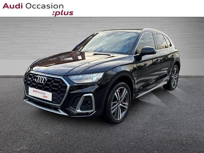 Noir mythic métallisé Occasion 2022 Audi Q5 S-Line SUV | 39 909 € (Bon prix) - Image 1/4