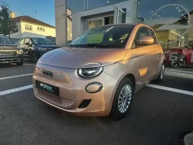 Jaune Occasion 2024 Fiat 500e Citadine | 12 489 € (Super prix) - Image 1/4