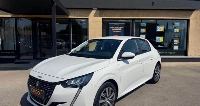 Blanc Utilisé 2020 Peugeot 208 Business-Line Citadine | 10 490 € (Prix juste) - Image 1/4