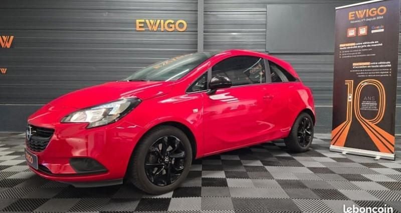 Rouge Utilisé 2017 Opel Corsa Color Edition Citadine | 9 290 € (Bon prix) - Image 1/4