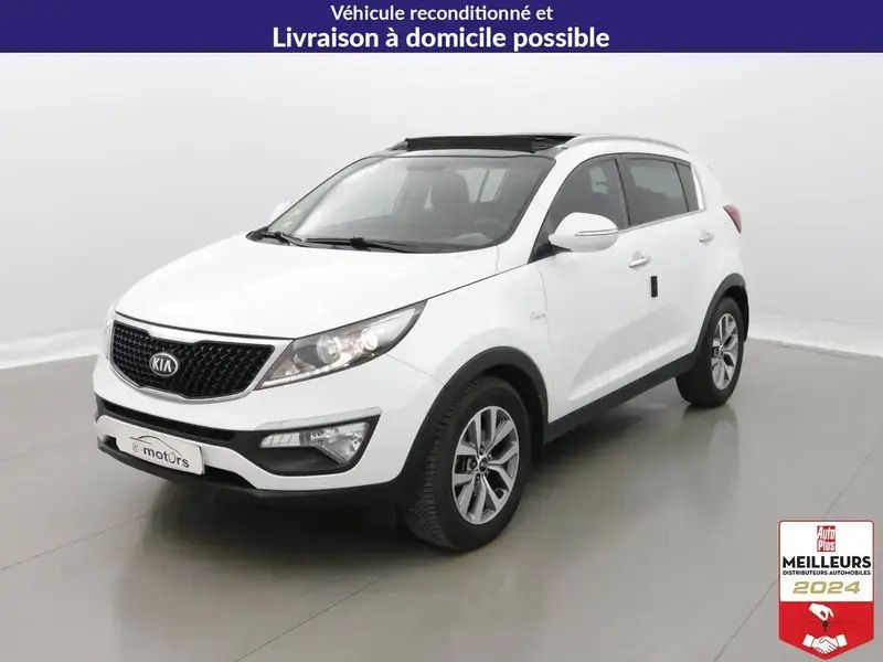Blanc Utilisé 2015 Kia Sportage Active SUV | 14 900 € (Prix cher) - Image 1/4