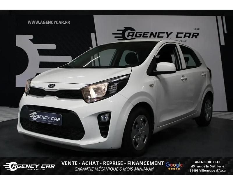 Blanc Utilisé 2020 Kia Picanto 2 Citadine | 8 980 € (Super prix) - Image 1/4
