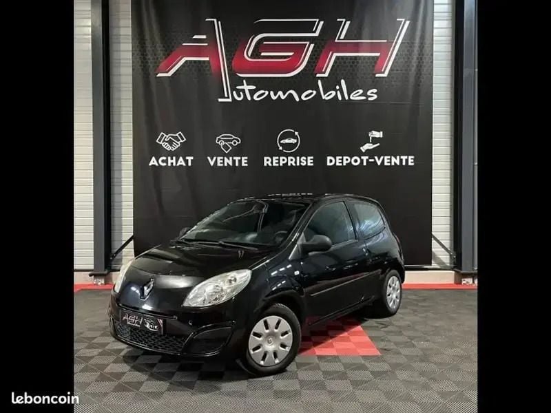 Noir Utilisé 2009 Renault Twingo Authentique Citadine | 3 990 € (Prix juste) - Image 1/2