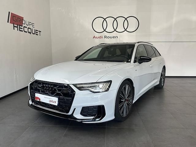 Blanc glacier métallisé Utilisé 2024 Audi A6 Competition Break | 57 990 € (Prix cher) - Image 1/4