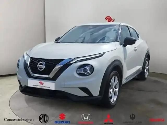 Blanc lunaire spéciale Utilisé 2021 Nissan Juke Acenta SUV | 14 490 € (Bon prix) - Image 1/4