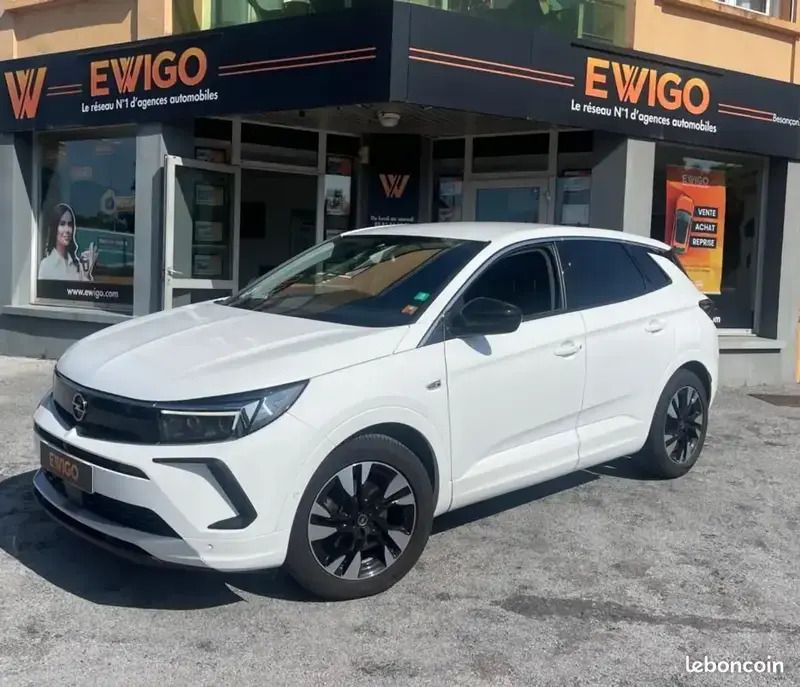 Blanc Utilisé 2022 Opel Grandland X Elegance SUV | 19 490 € (Bon prix) - Image 1/4