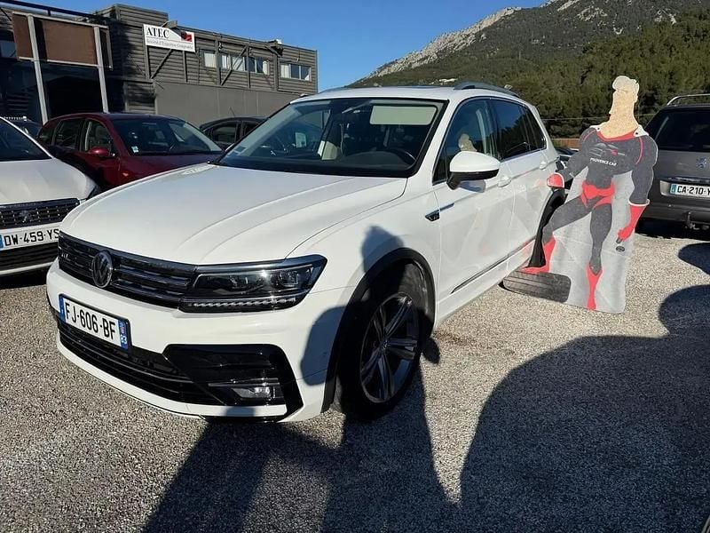Occasion VW Tiguan R-line 152 ch (111 kW) 2019 Blanc SUV