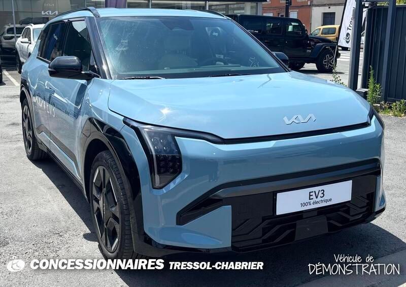 Bleu Utilisé 2024 Kia EV3 2 SUV | 39 990 € (Prix juste) - Image 1/3