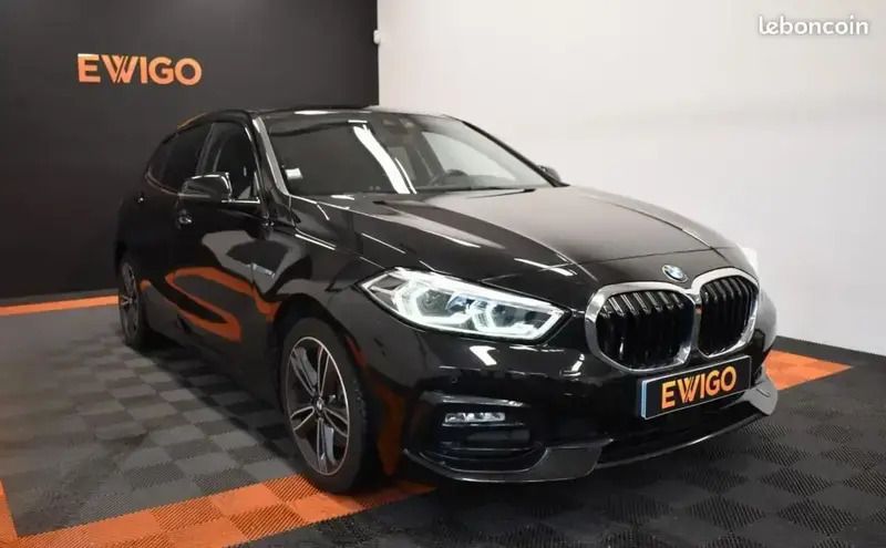 Noir Utilisé 2019 BMW 118 Sport Line Citadine | 22 490 € (Prix juste) - Image 1/4