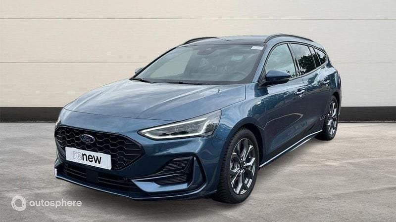 Bleu Utilisé 2023 Ford Focus ST-Line Break | 23 499 € (Prix juste) - Image 1/4