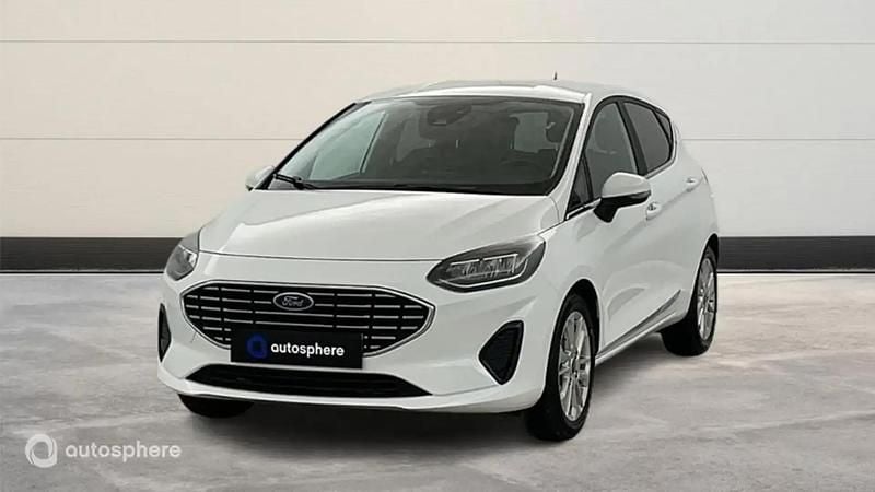 Blanc Occasion 2023 Ford Fiesta Business Edition Citadine | 16 599 € (Prix juste) - Image 1/4