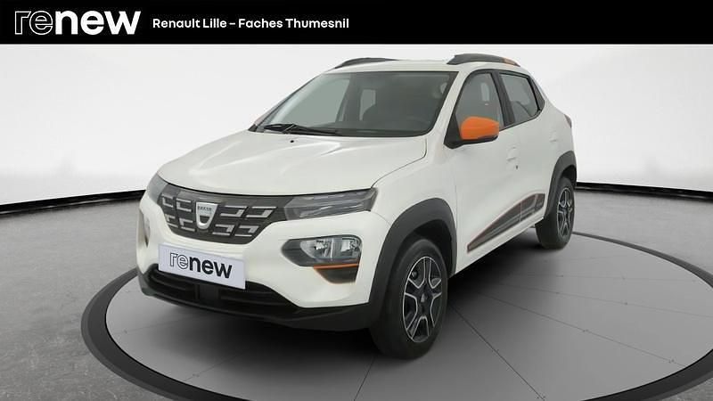 Blanc Utilisé 2022 Dacia Spring Comfort Plus Citadine | 9 999 € (Prix juste) - Image 1/4