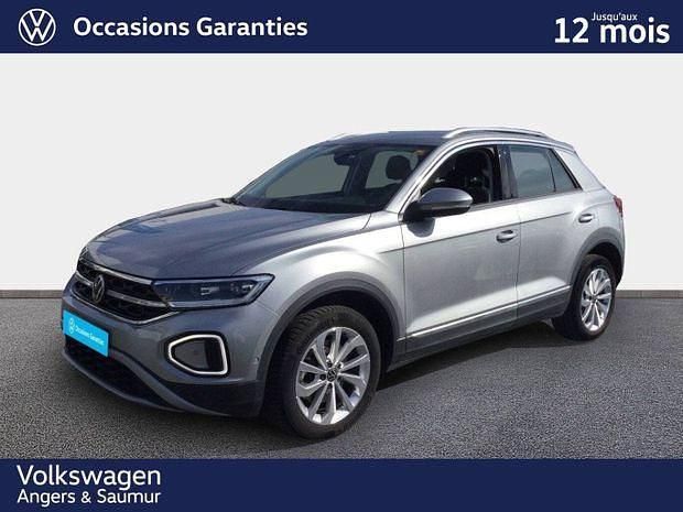 Gris Utilisé 2022 VW T-Roc Style SUV | 26 490 € (Prix juste) - Image 1/4
