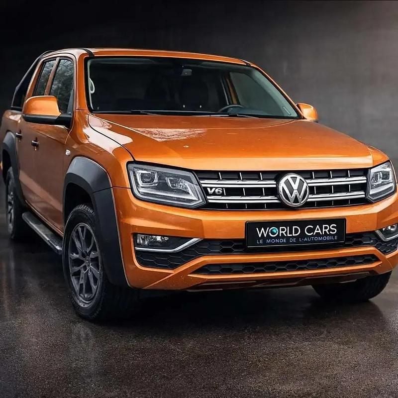 Orange Occasion 2018 VW Amarok Canyon Pick-up | 34 990 € (Prix cher) - Image 1/4