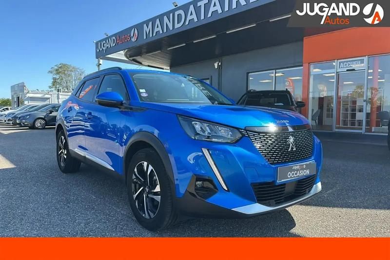 Bleu Utilisé 2021 Peugeot 2008 Allure SUV | 11 680 € (Super prix) - Image 1/4