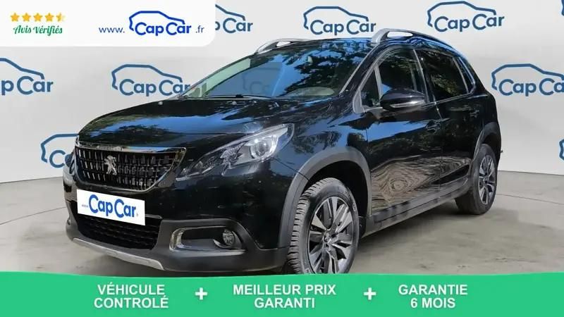 Noir Utilisé 2019 Peugeot 2008 Allure SUV | 9 990 € (Bon prix) - Image 1/3