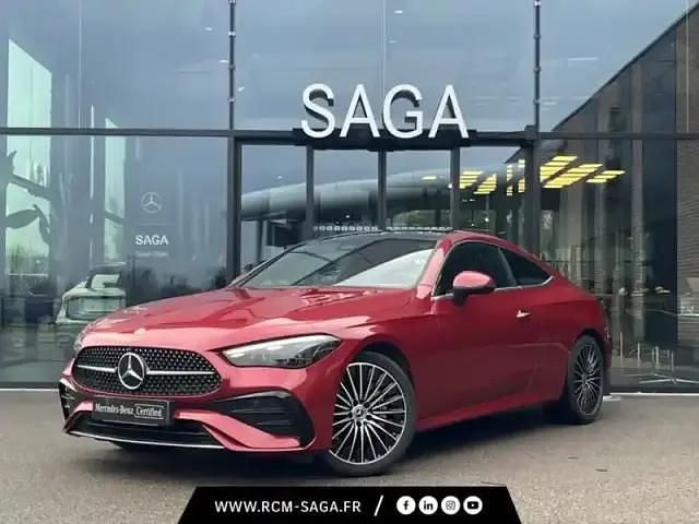 Occasion Mercedes CLE220 AMG line 2024 Rouge foncé Coupé