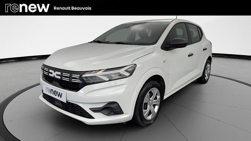Blanc Utilisé 2023 Dacia Sandero Essentiel Citadine | 12 990 € (Prix assez cher) - Image 1/4
