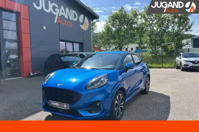 Bleu Utilisé 2021 Ford Puma ST-Line SUV | 15 980 € (Bon prix) - Image 1/4
