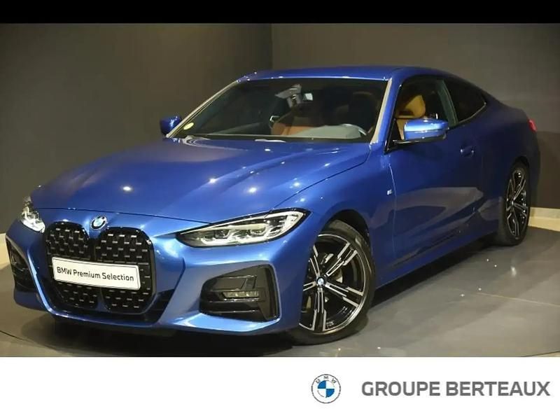 Bleu Utilisé 2022 BMW 420 M Sport Coupé | 42 990 € (Prix juste) - Image 1/4