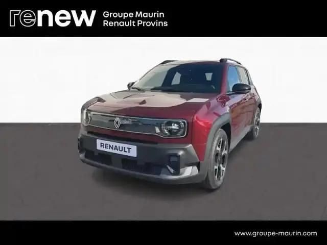 Rouge carmin / toit noir etoilé Utilisé 2025 Renault 4 E-Tech Techno SUV | 34 390 € (Prix juste) - Image 1/4