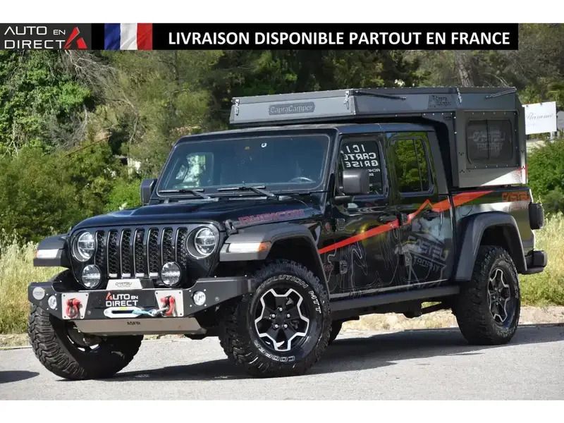 Noir Utilisé 2021 Jeep Gladiator Rubicon SUV | 79 900 € - Image 1/4