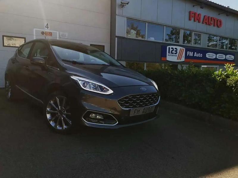 Gris Utilisé 2018 Ford Fiesta Vignale Citadine | 12 990 € (Prix juste) - Image 1/4
