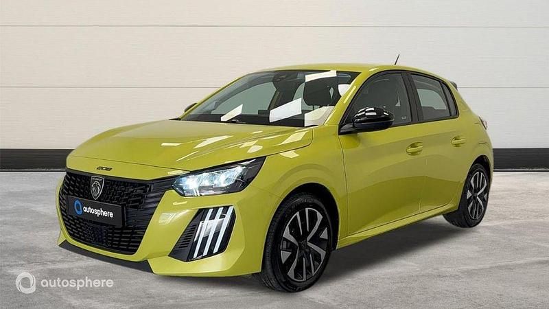 Jaune Nouvelle 2024 Peugeot 208 Active Citadine | 19 799 € (Bon prix) - Image 1/4